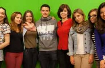 alumnos tecnicas presentacion frente camara master reporterismo tv