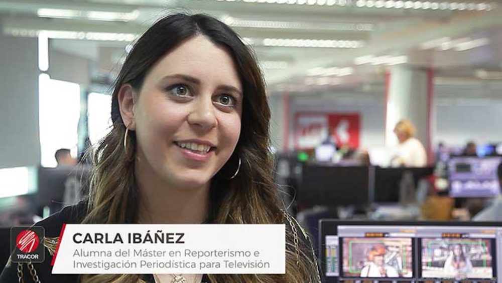 alumna master reporterismo tracor redactora telemadrid