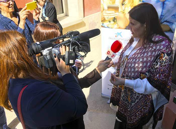 entrevista ponente madrid womans week alumnas reporterismo