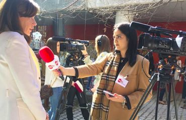 alumnas entrevista madrid woman week 2019 master reporterismo tv