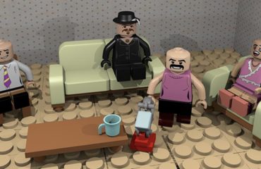 Diseño 3D lego temática película Bohemia Rapsody